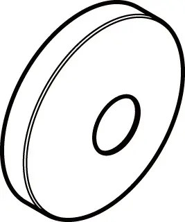 Rosace Axor Universal Circular Chromé Promotion